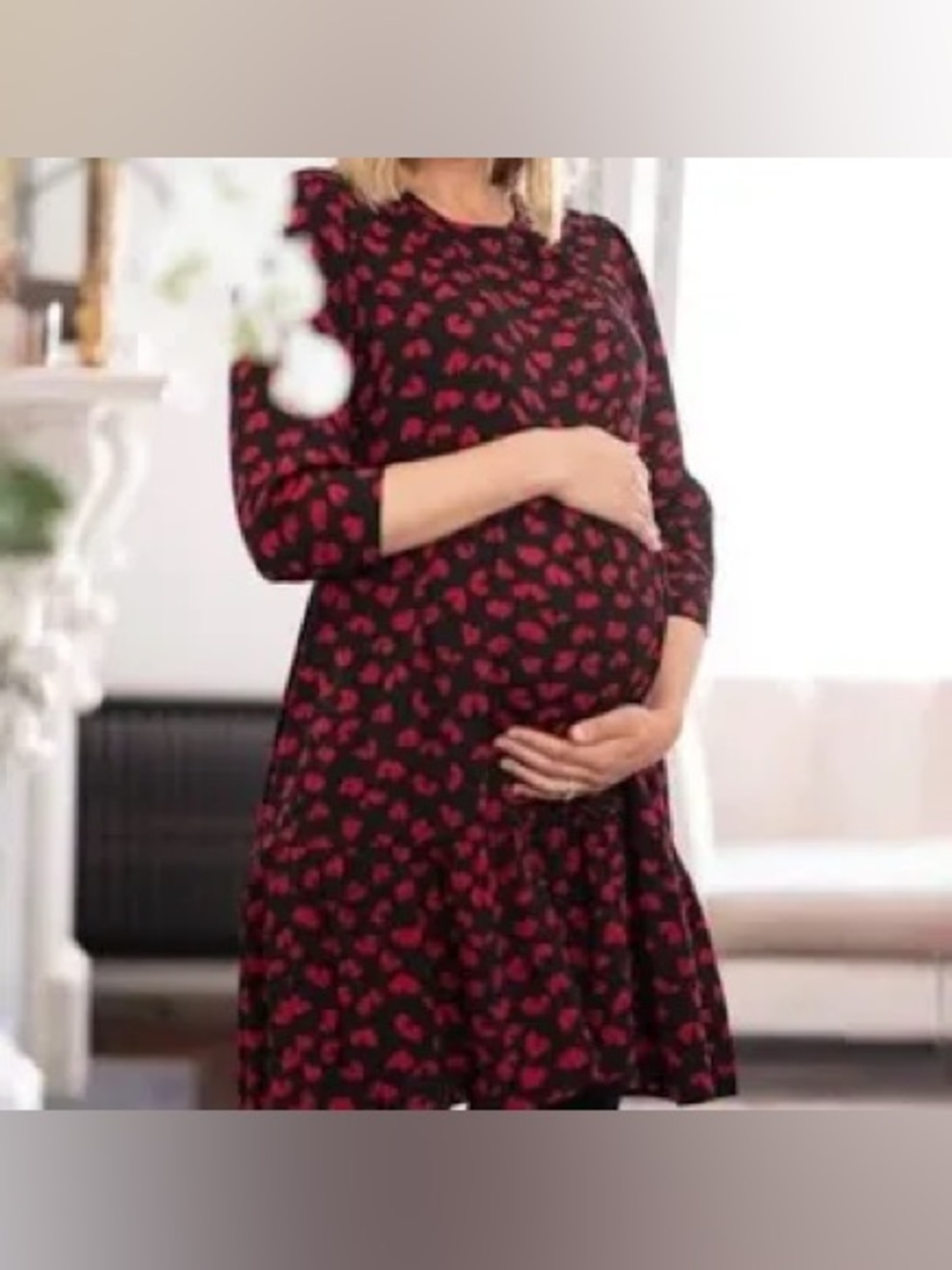 Seraphine Heart Maternity Dress